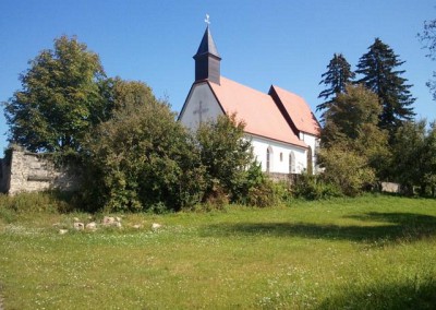 Ehemaliger TrÜbPl Dorfkirche Gruorn