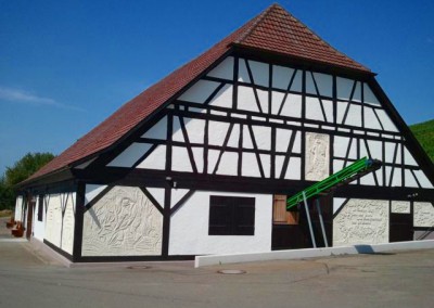 Äussere Kelter an den Weinbergen in Neuhausen