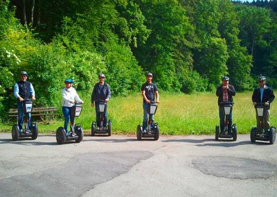 SEGWAY Gruppe im Lautertal