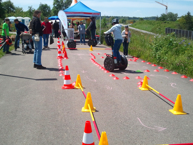 Parcours bei Sommerfest